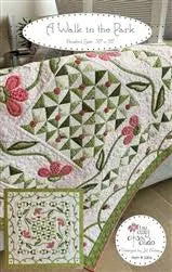 Quilt Pattern - A Walk In The Park - Applique Pattern - Jillily Studio