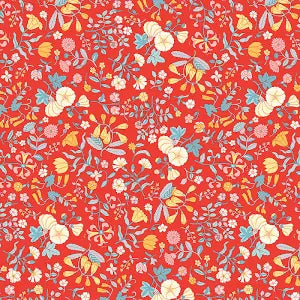 Everlasting - Liberty - Quilting Cotton Fabric - Wildflower Field - B