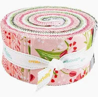 Front Porch - Precut Fabric - 2.5 inch - Rolie Polie - 40 Pieces