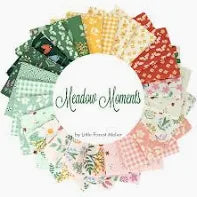 Meadow Moments - Quilting Cotton - 1-Yard Bundle - Mint