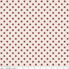 Independence - Quilting Cotton - Stars - Cream