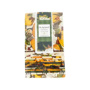 Oh My Gourd! - Precut Quilting Cotton Fabric - 2.5" Strips - 42 Pieces