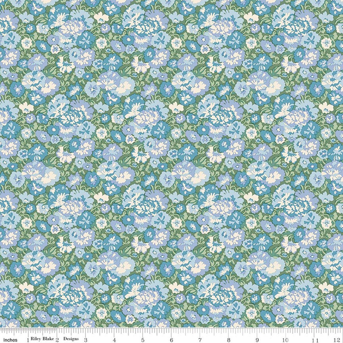 Palace Gardens - Quilting Cotton - Buckingham Blooms - D