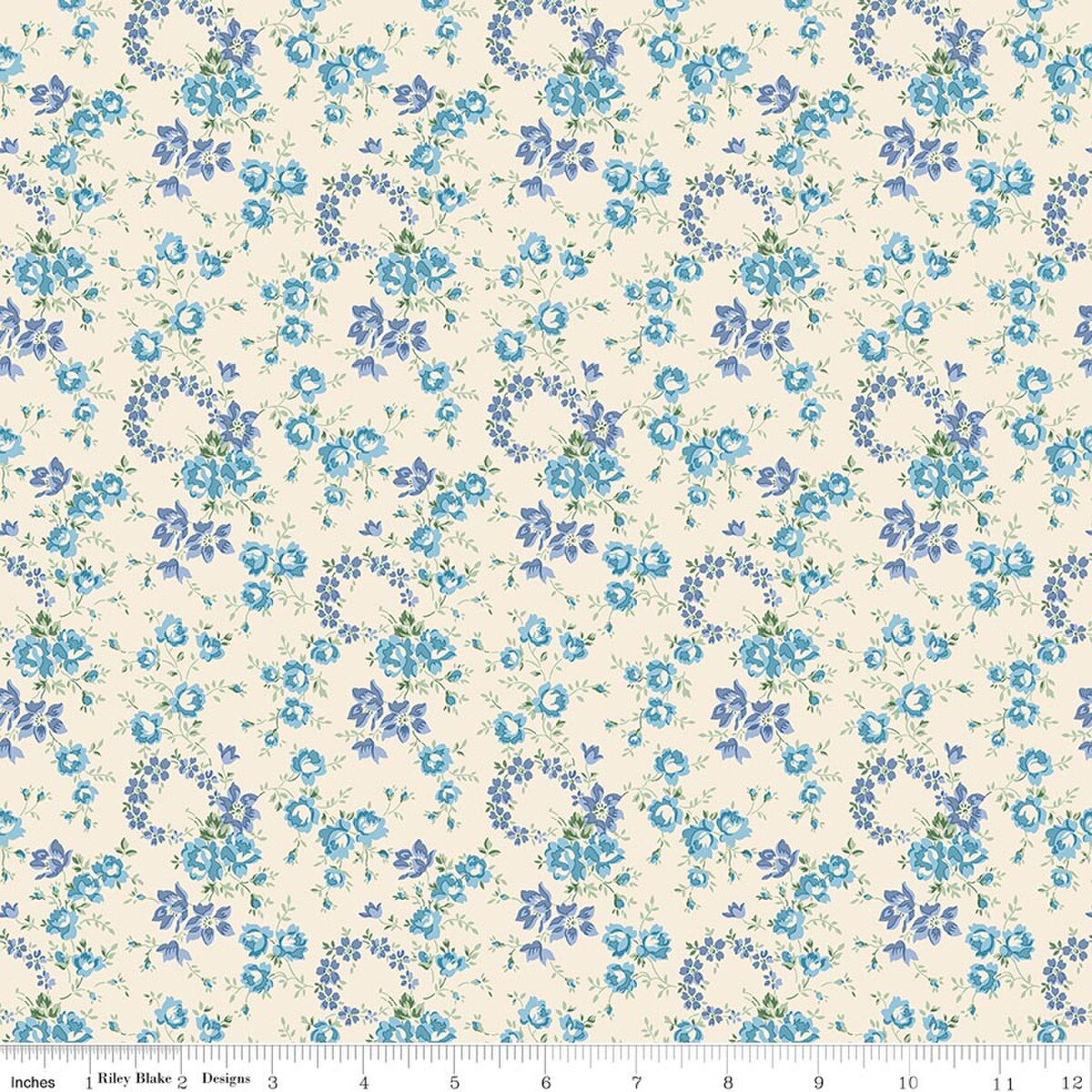Palace Gardens - Quilting Cotton - Petal Crown - D