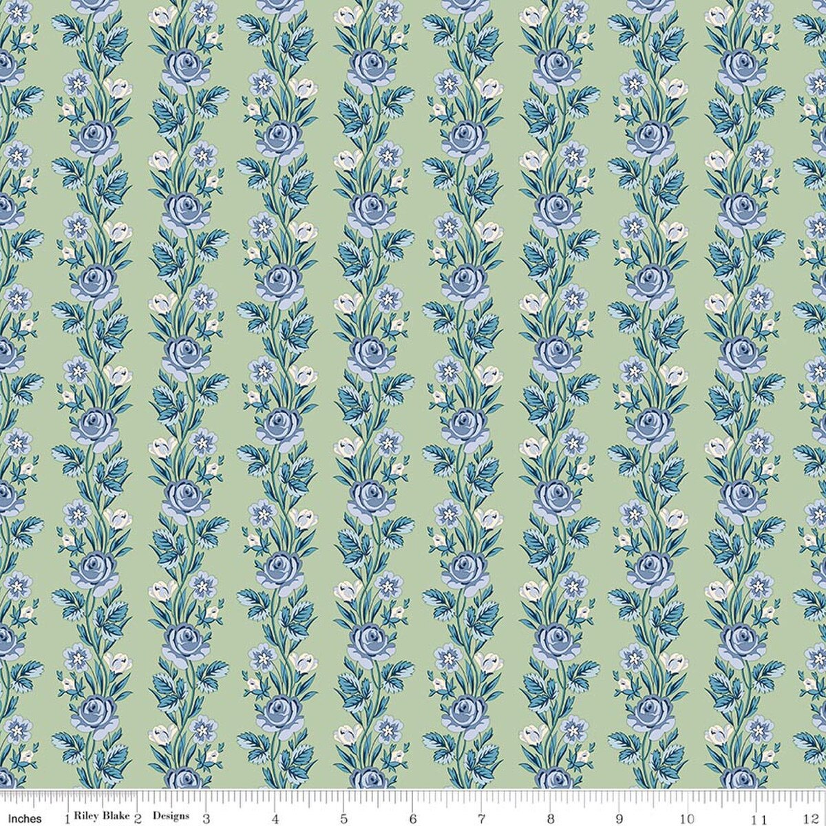 Palace Gardens - Quilting Cotton - Regal Stripe - D