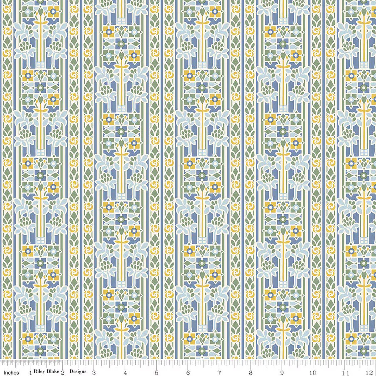 Palace Gardens - Quilting Cotton - Stately Gardens - A