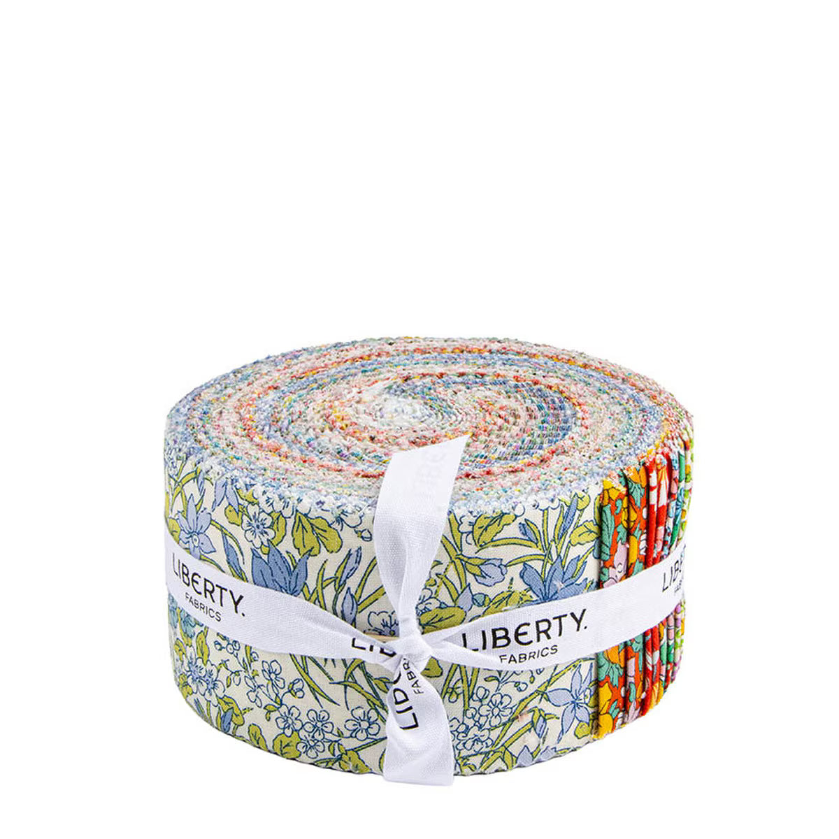 Everlasting - Liberty - Precut Quilting Cotton Fabric - 2 1/2" Rolie Polie
