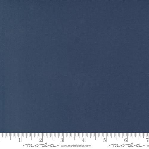 Bella Solids - Quilting Cotton Fabric - Basic Solid - Nautical Blue - Dark Blue