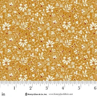 Love Struck - Quilting Cotton Fabric - Clover Patch - Orange