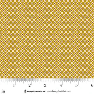 Love Struck - Quilting Cotton Fabric - Fluffy Clouds - Yellow
