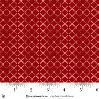 Love Struck - Quilting Cotton Fabric - Berry Bucket - Red