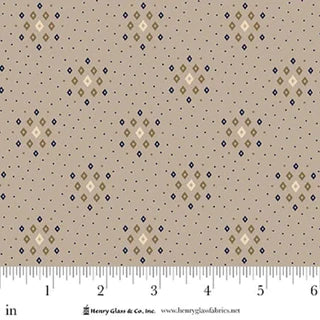 Love Struck - Quilting Cotton Fabric - Diamond Clusters - Gray