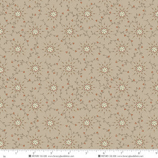 Harvest Thyme - Quilting Cotton Fabric - Dove Gray