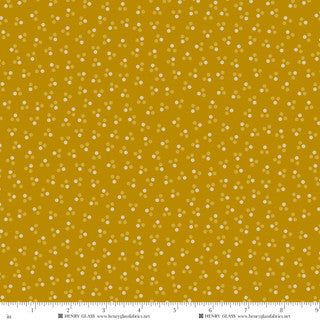 Harvest Thyme - Quilting Cotton Fabric - Mustard