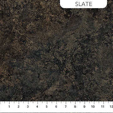 Stonehenge Gradations - Quilting Cotton Fabric - Sienna Marble - Slate