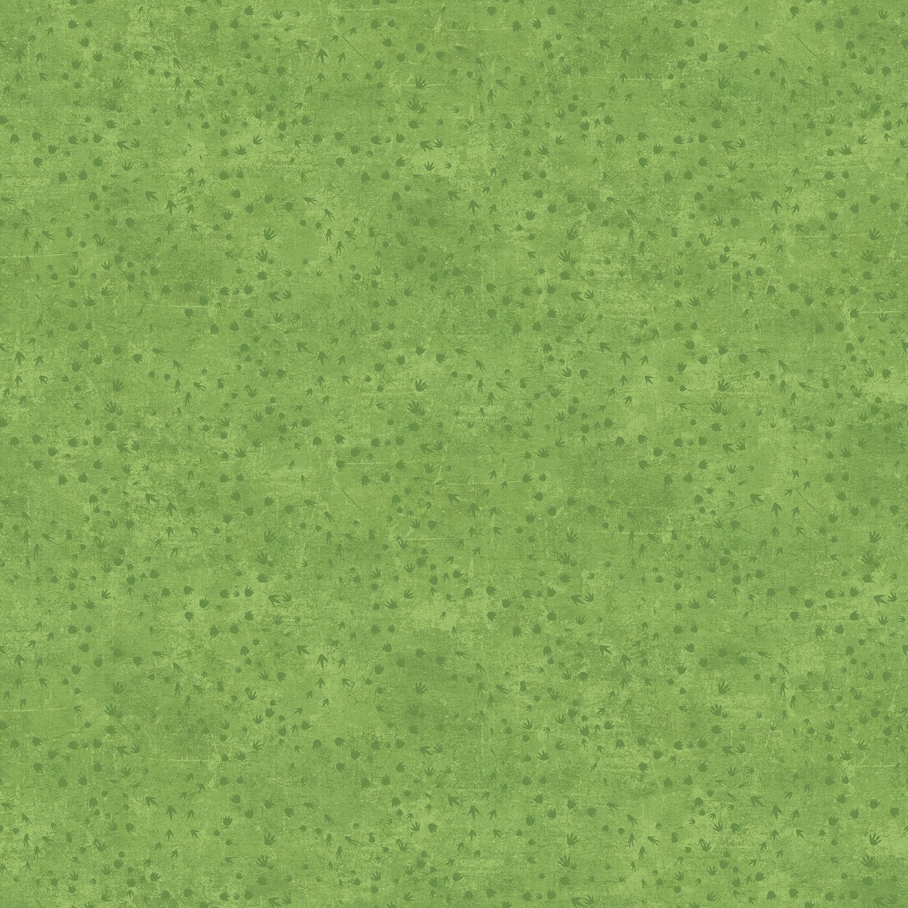 Dino Roar – Quilting Cotton Fabric – Dino Tracks – Green