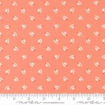 Sunbonnet - Quilting Cotton Fabric - Bonnets - Coral