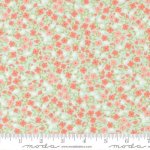 Sunbonnet - Quilting Cotton Fabric - Wild Blooms - Pale Blue