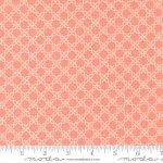 Sunbonnet - Quilting Cotton Fabric - Lattice Blender - Coral