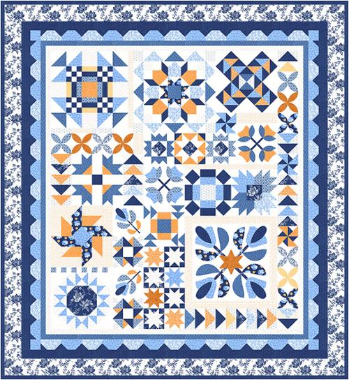 Quilt Pattern - Halloween Figs - Block Of The Month