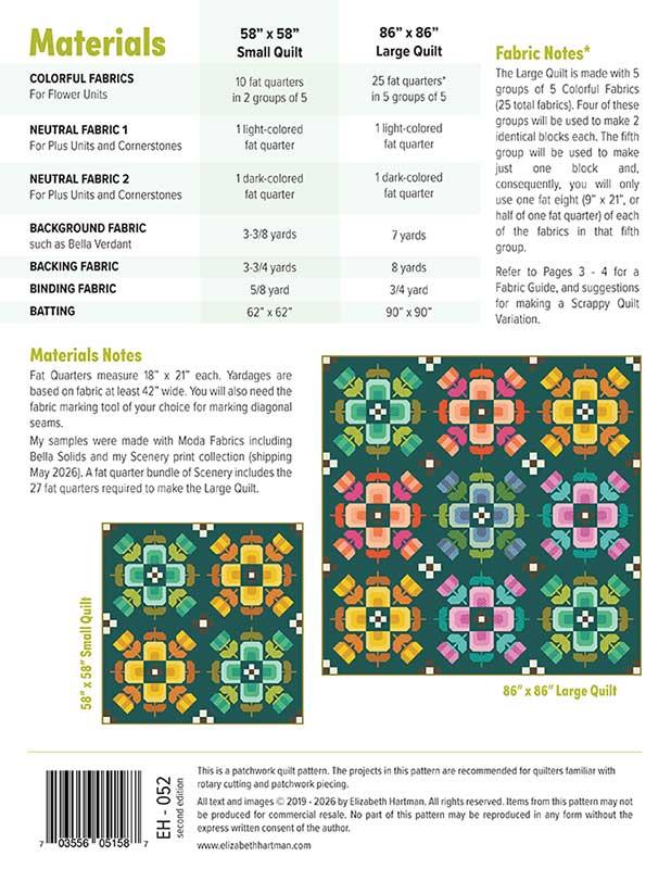Quilt Pattern - Casserole - Machine Pieced Quilting