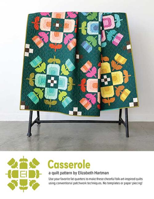 Quilt Pattern - Casserole - Machine Pieced Quilting