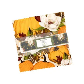Oh My Gourd! - Precut Quilting Cotton Fabric - 5" Squares - 42 Pieces