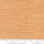 Wild Honey  - Quilting Cotton Fabric - Buzz Words Text and Words - Honey