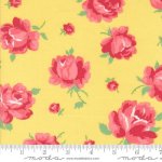 Summertime - Quilting Cotton Fabric - Summertime Rosie Florals - Sunshine