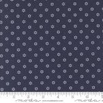 Summertime - Quilting Cotton Fabric - Sunshine Small Floral - Navy