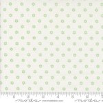 Summertime - Quilting Cotton Fabric - Sunshine Small Floral - Cream Green