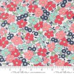 Summertime - Quilting Cotton Fabric - Flower Patch Florals - Cream