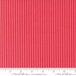 Summertime - Quilting Cotton Fabric - Simple Stripe Stripes - Red