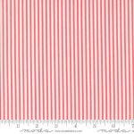 Summertime - Quilting Cotton Fabric - Simple Stripe Stripes - Dark Pink