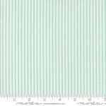 Summertime - Quilting Cotton Fabric - Simple Stripe Stripes - Aqua