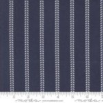 Summertime - Quilting Cotton Fabric - Beach Towel Stripes - Navy
