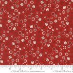 Threads - Quilting Cotton Fabric - Bubble Dot - Red