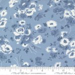 Nantucket Summer - Quilting Cotton Fabric - Floral - Light Blue