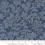 Nantucket Summer - Quilting Cotton Fabric - Fern - Navy