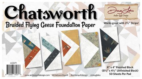 Foundation Paper - Chatsworth Braided Flying Geese