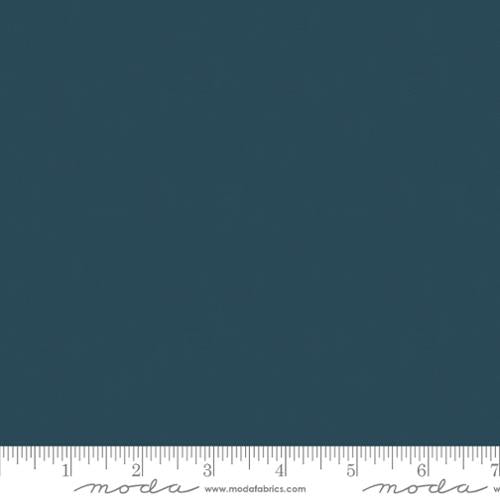 Bella Solids - Quilting Cotton Fabric - Basic Solid - Deep Sea - Dark Blue