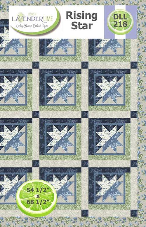 Quilt Pattern - Rising Star - Patchwork Pattern