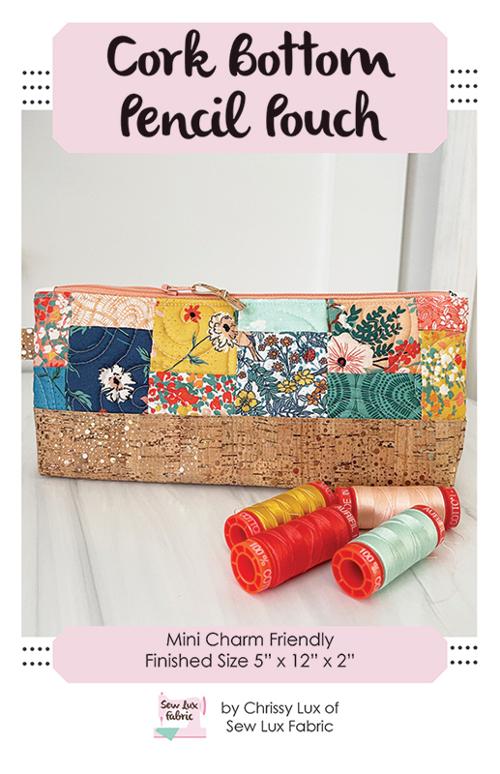 Bag Pattern - Cork Bottom Pouch - Pouch Pattern