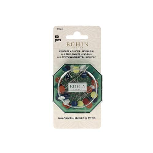 Pins - Flower - Head Pins - 2" - 50 Count