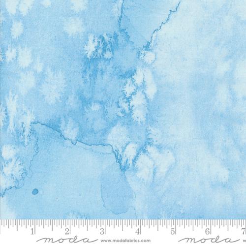 Flow - Quilting Cotton Fabric - Sky Blue