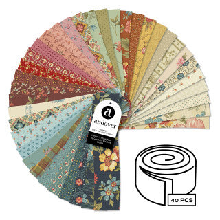 Farmer's Daughter – Precut Fabric – 2.5 Inch Strips – Multi