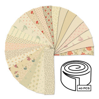 Laundry Line - Precut Fabric - 2.5 Inch Strip Roll