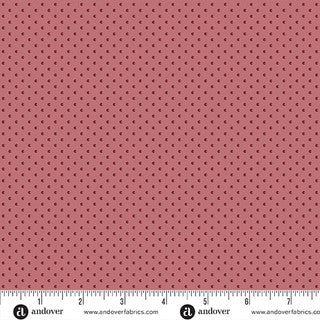 Farmers Daughter – Quilting Cotton Fabric – Seed – Dusted Pink