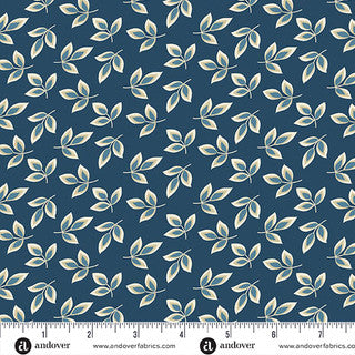 Special Delivery - Quilting Cotton Fabric - Jewelweed - Indigo