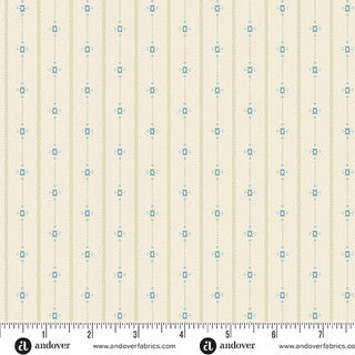 Special Delivery - Quilting Cotton Fabric - Homespun - Mist